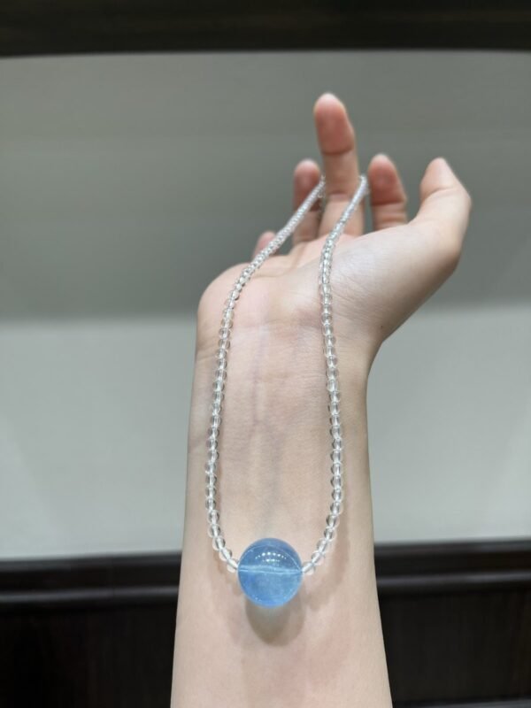 Clear Quartz Necklace NO. 1136