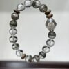 Phantom Quartz Freeform Bracelet NO. 1157