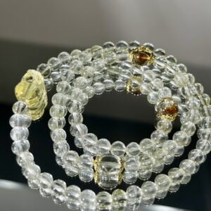 Citrine Bracelet with Pixiu NO. 1163
