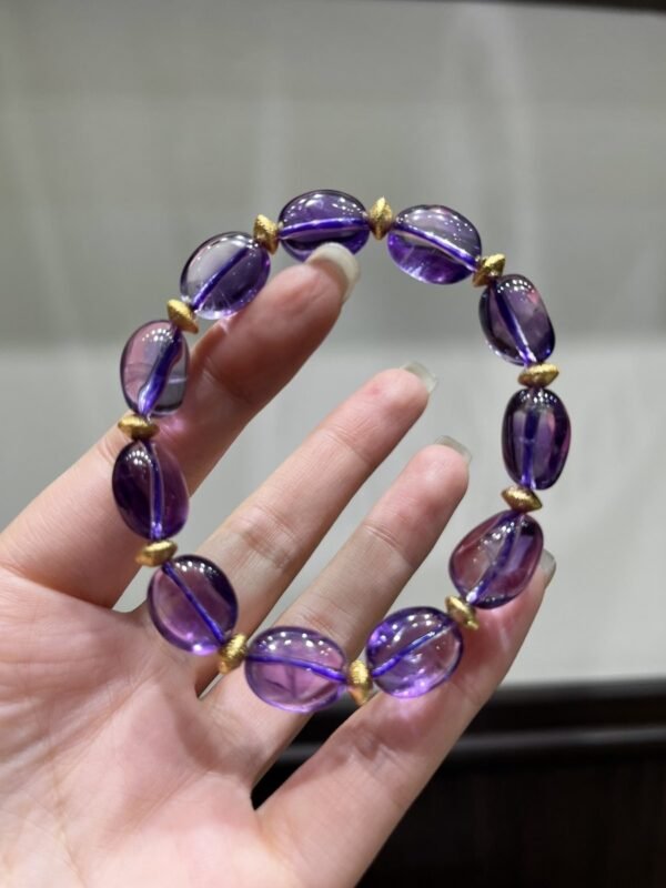 Amethyst Candy Bracelet NO. 1196
