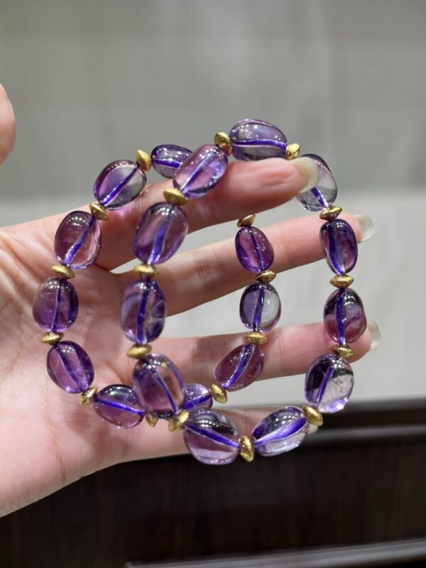 Amethyst Candy Bracelet NO. 1196