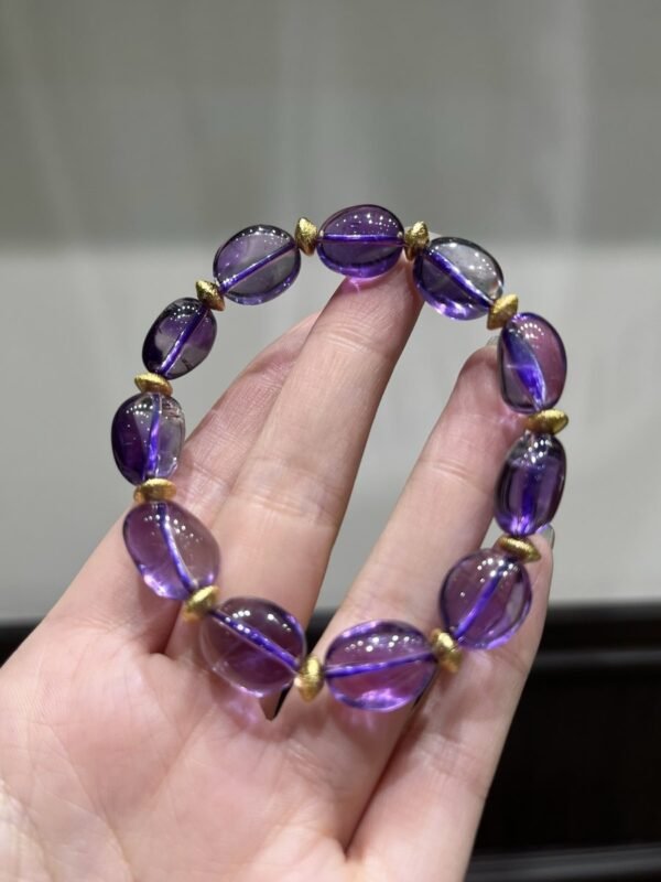 Amethyst Candy Bracelet NO. 1196