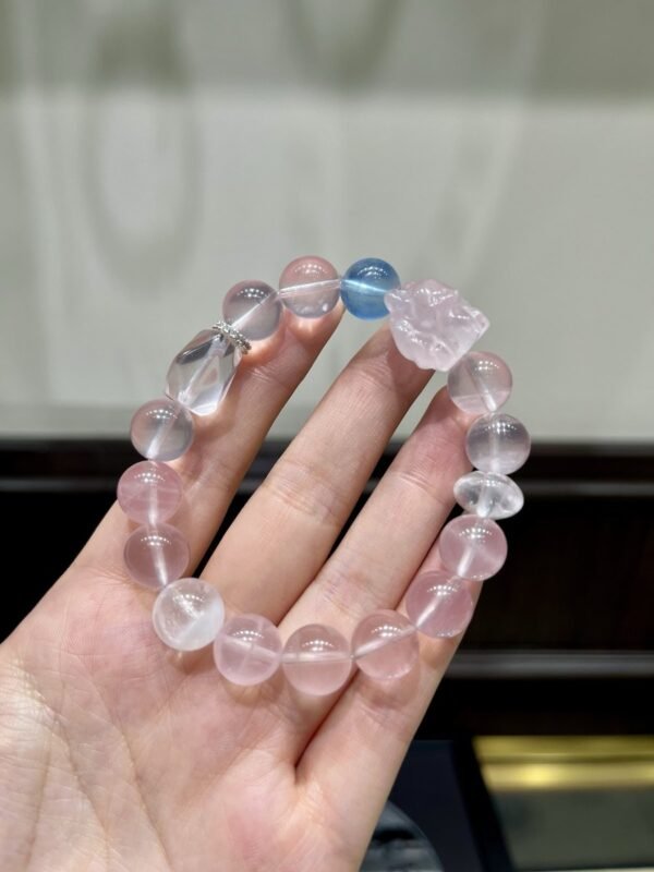 hc-1198-77d7ee750bd23bfca7ebe756ea36742c.jpg Rose Quartz Bracelet NO. 1198