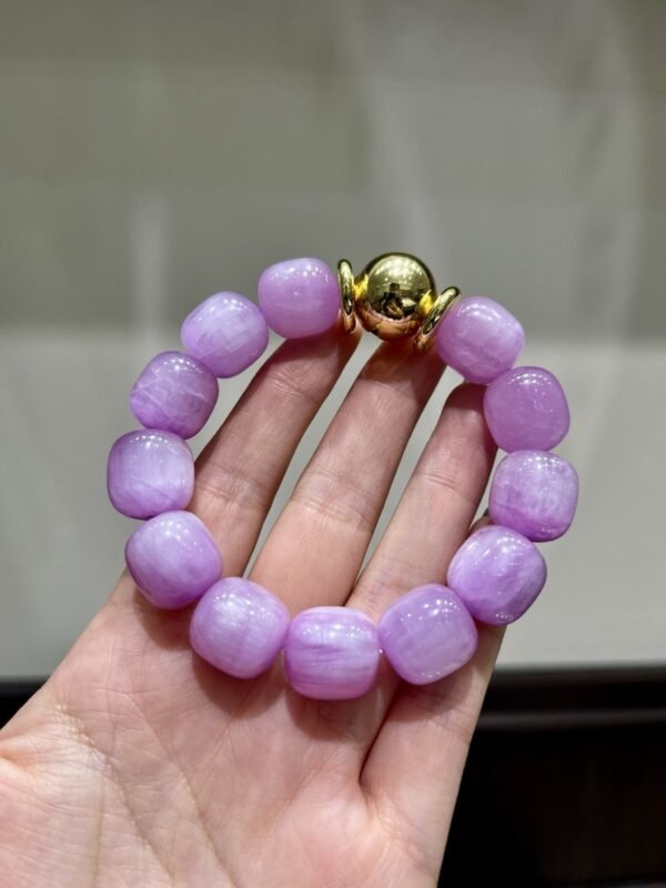 Kunzite Barrel Bracelet NO. 1200