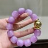 Kunzite Barrel Bracelet NO. 1200
