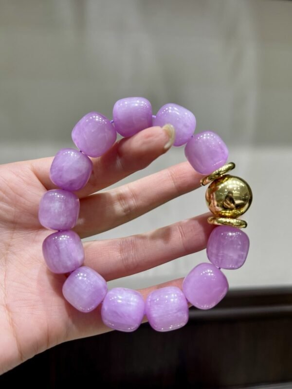 Kunzite Barrel Bracelet NO. 1200