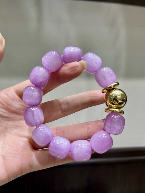 Kunzite Barrel Bracelet NO. 1200