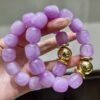 Kunzite Barrel Bracelet NO. 1200