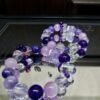 Amethyst Double-Point Bracelet NO. 1212