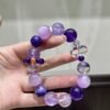 Amethyst Double-Point Bracelet NO. 1212