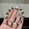 Phantom Quartz Freeform Bracelet NO. 1216