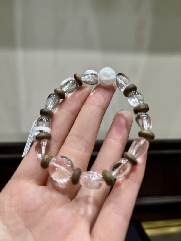 Phantom Quartz Freeform Bracelet NO. 1216