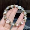 Phantom Quartz Freeform Bracelet NO. 1216