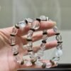 Phantom Quartz Freeform Bracelet NO. 1216