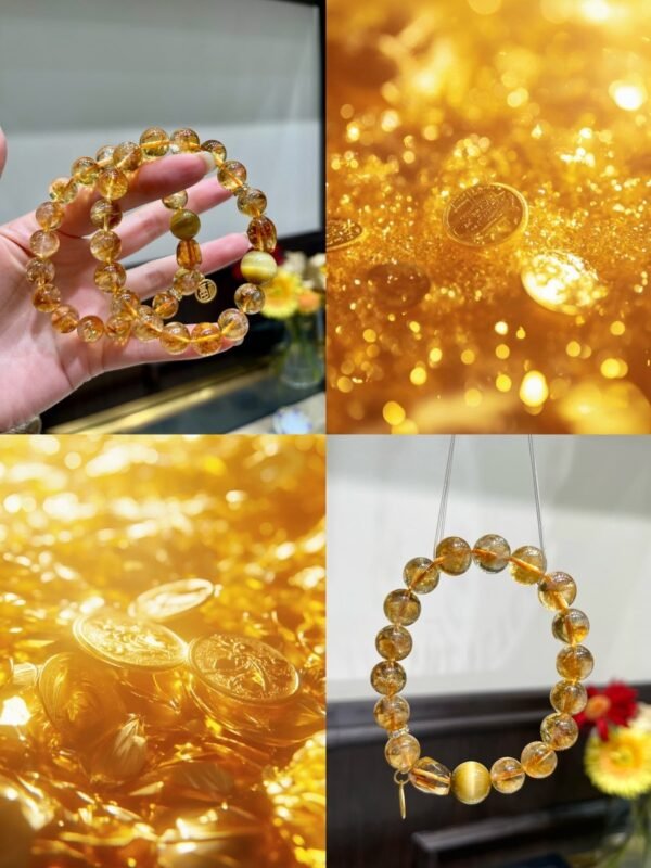 Citrine Bracelet NO. 1219