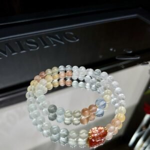 Fairy-Hair Quartz Bracelet with Pixiu NO. 1224