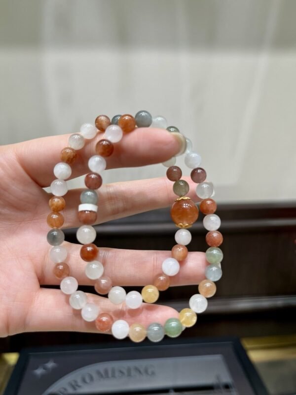 hc-1225-9ca22aff6da1d255d2cce9a14360ddd2.jpg Fairy-Hair Quartz Bracelet NO. 1225