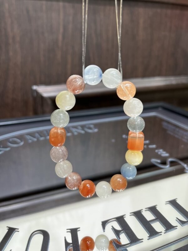 Fairy-Hair Quartz Sugar-Cube Bracelet NO. 1227