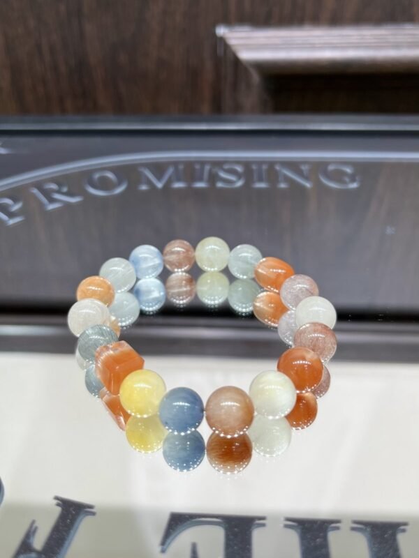 Fairy-Hair Quartz Sugar-Cube Bracelet NO. 1227