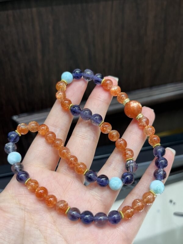 hc-1228-837f66979e7385e58f512c038389a1e2.jpg Golden Sunstone Bracelet NO. 1228