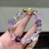 Rutilated Quartz Bracelet NO. 1237