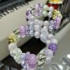 Rutilated Quartz Bracelet NO. 1237