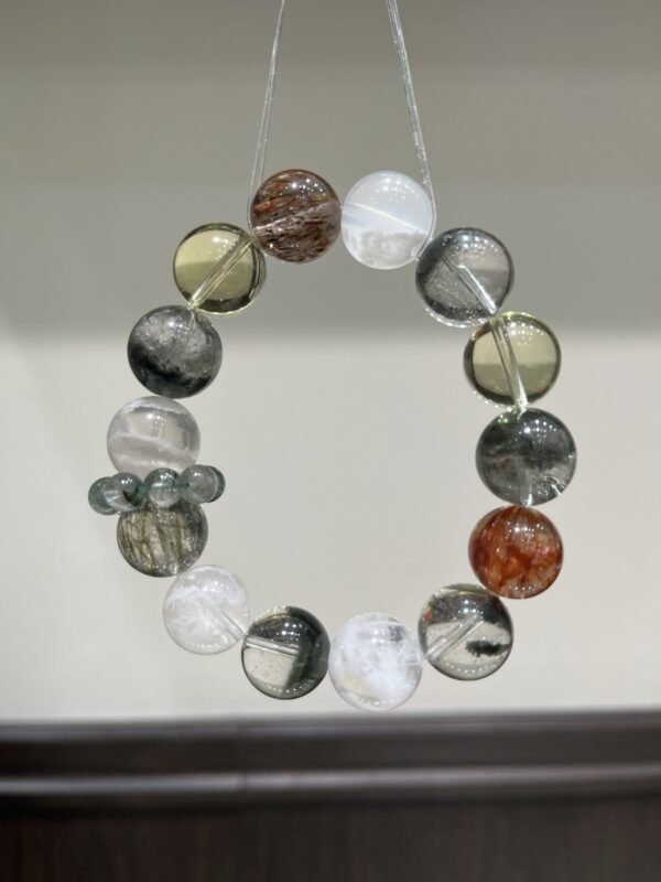 Phantom Quartz Bracelet NO. 1238