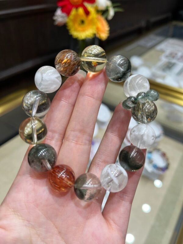 Phantom Quartz Bracelet NO. 1238