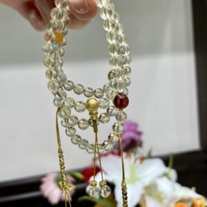 hc-1243-654526e056f5ebd5f1e3fce70b059941.jpg Citrine Mala Bracelet NO. 1243