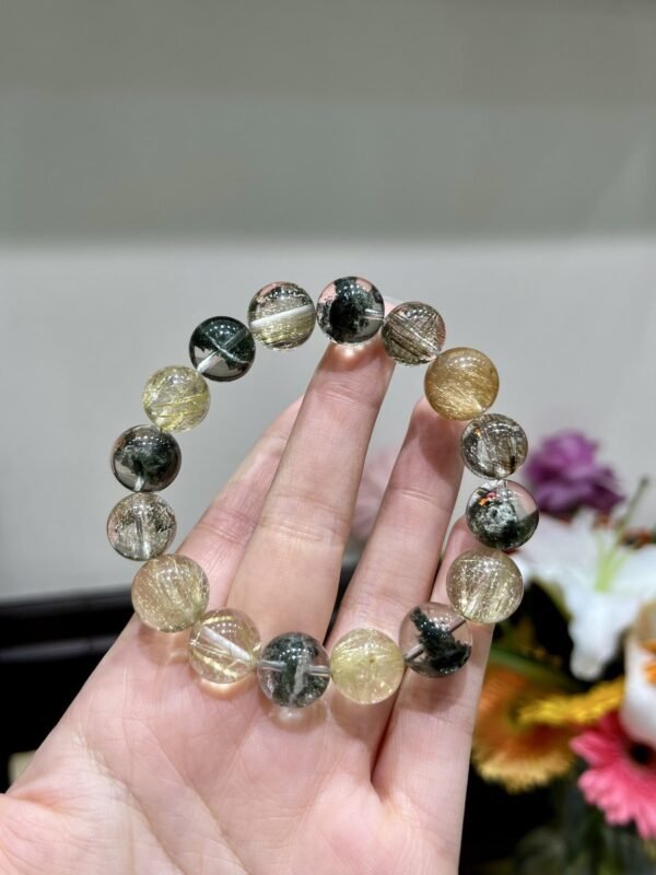 hc-1244-3ca405e9354faee839217fa221215338.jpg Rutilated Quartz Bracelet NO. 1244