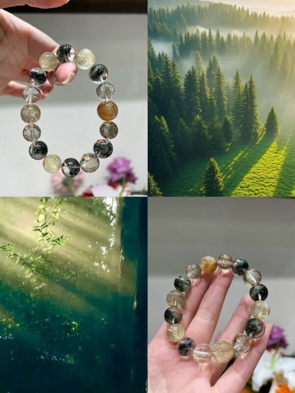 hc-1244-8b1ec2871279bbf102a715cd145242d4.jpg Rutilated Quartz Bracelet NO. 1244