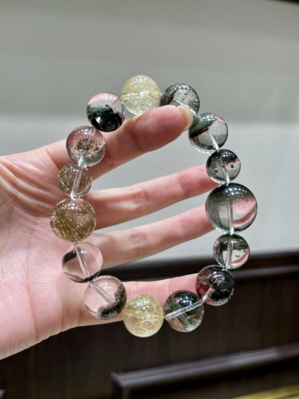 Phantom Quartz Bracelet NO. 1245