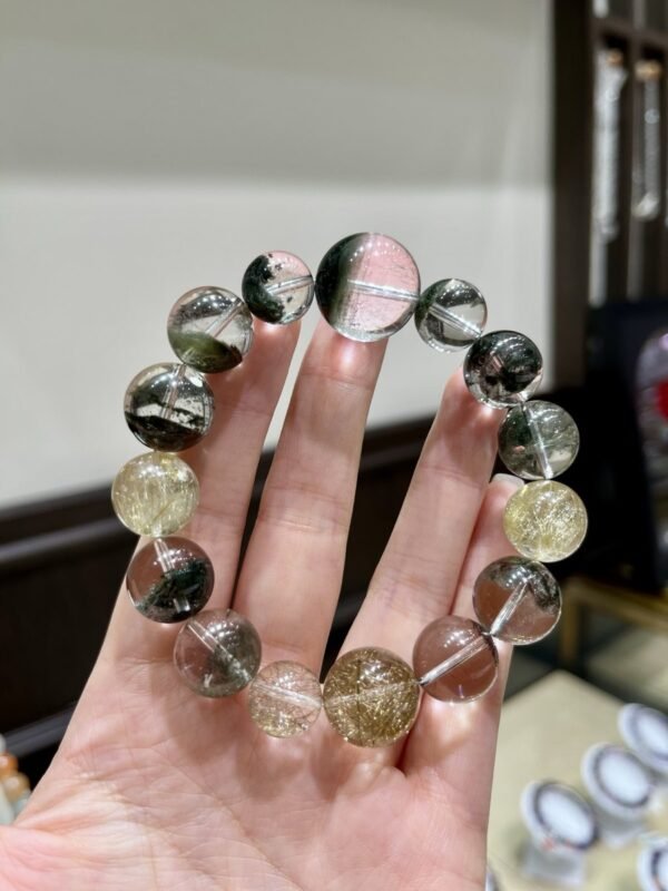 Phantom Quartz Bracelet NO. 1245