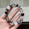 hc-1246-51fac7da3a44f74b4e018322cf6fbfb8.jpg Black Gold Rutile Bracelet NO. 1246