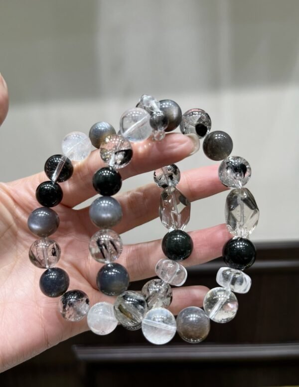 hc-1246-b347551e3bbdfa900c49eea08b77ebee.jpg Black Gold Rutile Bracelet NO. 1246