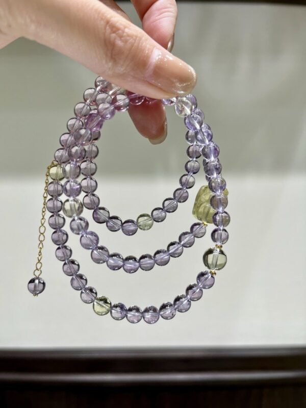 Amethyst Bracelet with Pixiu NO. 1248