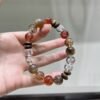 hc-1253-3483e0725d31431a82be748de1df343e.jpg Black Gold Rutile Bracelet NO. 1253
