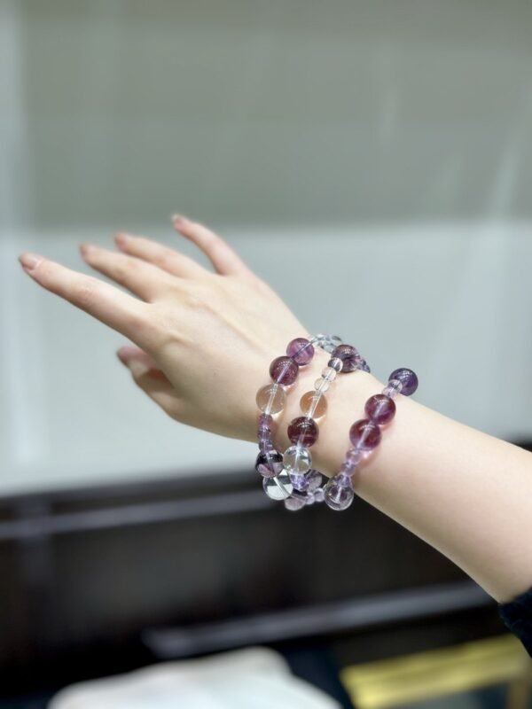 Amethyst Bubble Necklace NO. 1257