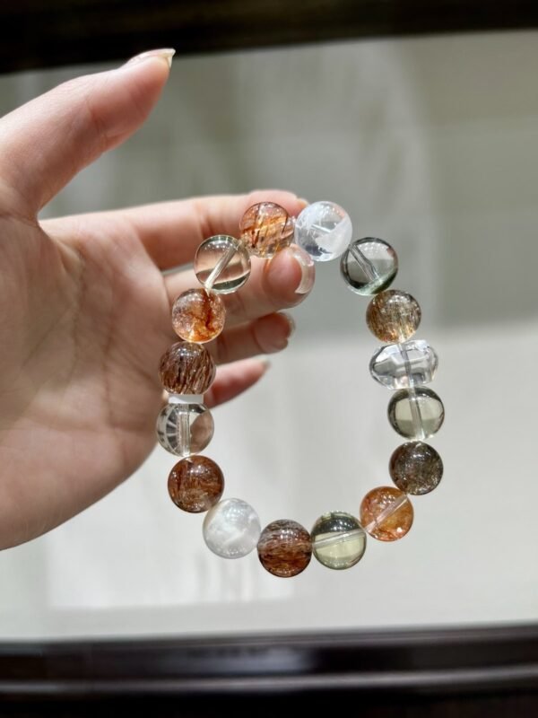 Phantom Quartz Bracelet NO. 1265