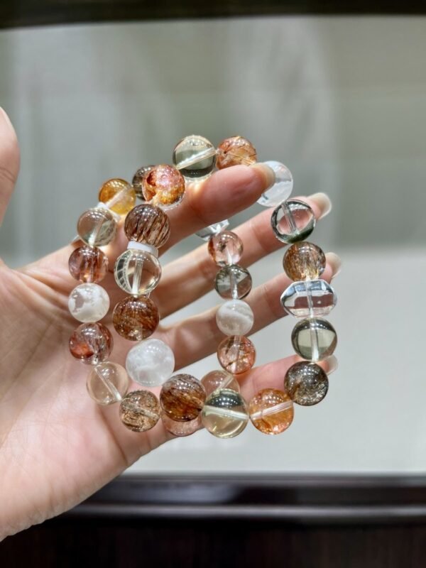 Phantom Quartz Bracelet NO. 1265