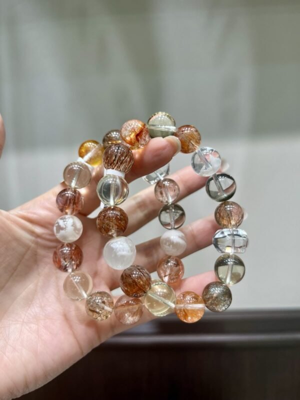 Phantom Quartz Bracelet NO. 1265