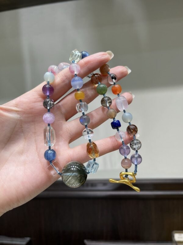 hc-1270-574692af6a77ea8eec6335ec25ce09d4.jpg Phantom Quartz Necklace NO. 1270