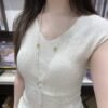 hc-1279-6d315b1446c079213fdb295779fe9feb.jpg Clear Quartz Necklace NO. 1279
