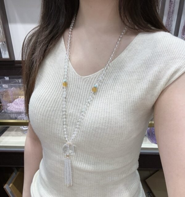hc-1279-6d315b1446c079213fdb295779fe9feb.jpg Clear Quartz Necklace NO. 1279