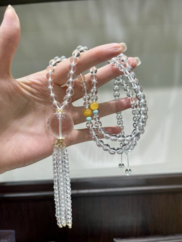 hc-1279-e42b44605718da3205eecb7a1cedc890.jpg Clear Quartz Necklace NO. 1279
