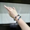 hc-1280-9cb57697a339e6e9e3c9c849bad16d98.jpg Topaz Sugar-Cube Bracelet NO. 1280