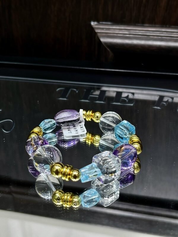 Amethyst Bubble Bracelet NO. 1282
