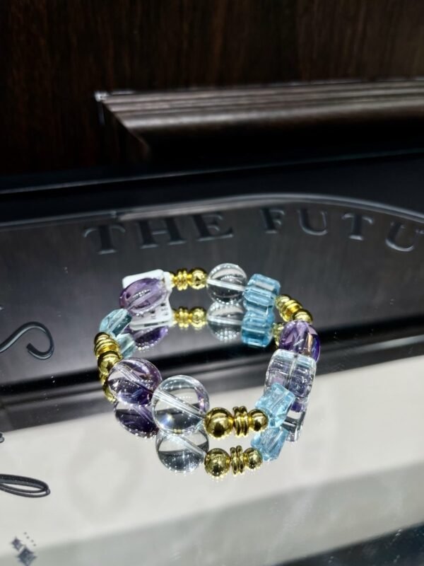 Amethyst Bubble Bracelet NO. 1282