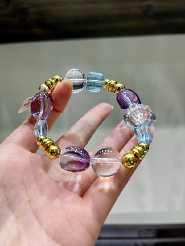 Amethyst Bubble Bracelet NO. 1282