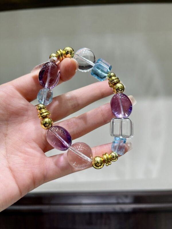 Amethyst Bubble Bracelet NO. 1282